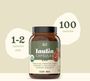 COMPLETE NATURAL PRODUCTS - Complete Natural Products Organic Inulin 520Gr. 100 Capsulas - The Red Vitamin MX - Suplementos Alimenticios - {{ shop.shopifyCountryName }}