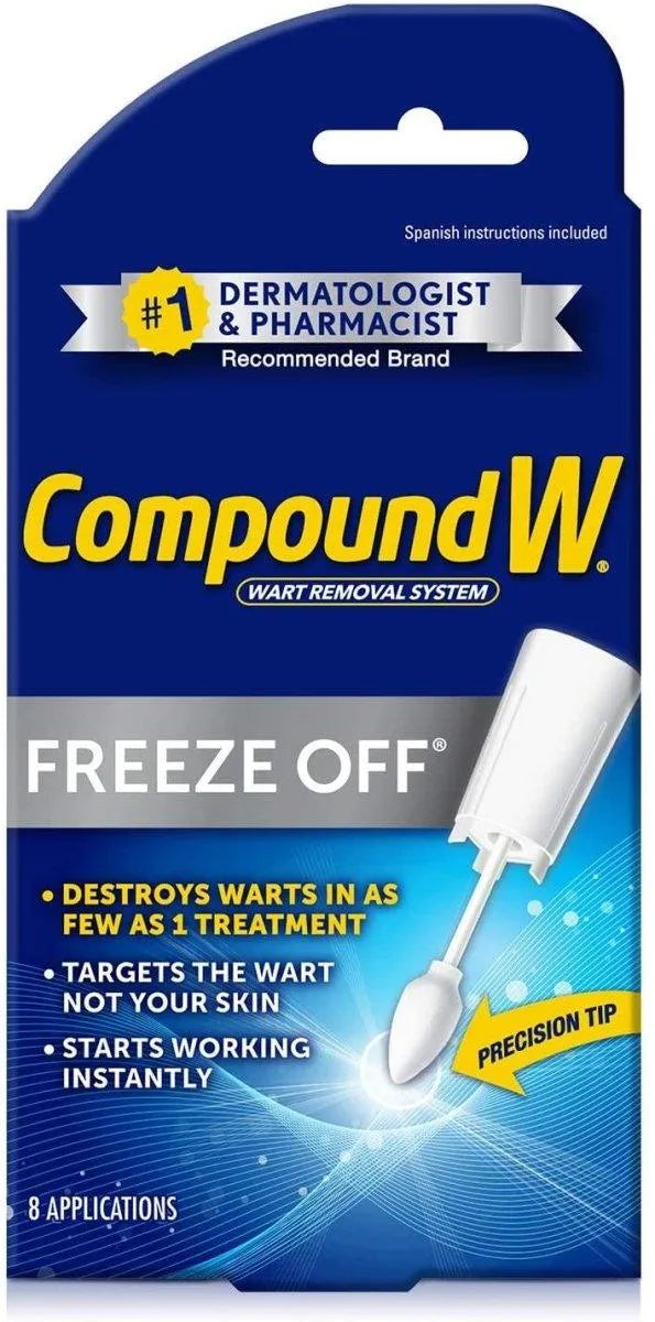 COMPOUND W - Compound W Freeze Off Wart Remover 8 Aplicaciones - The Red Vitamin MX - Removedor De Verrugas - {{ shop.shopifyCountryName }}