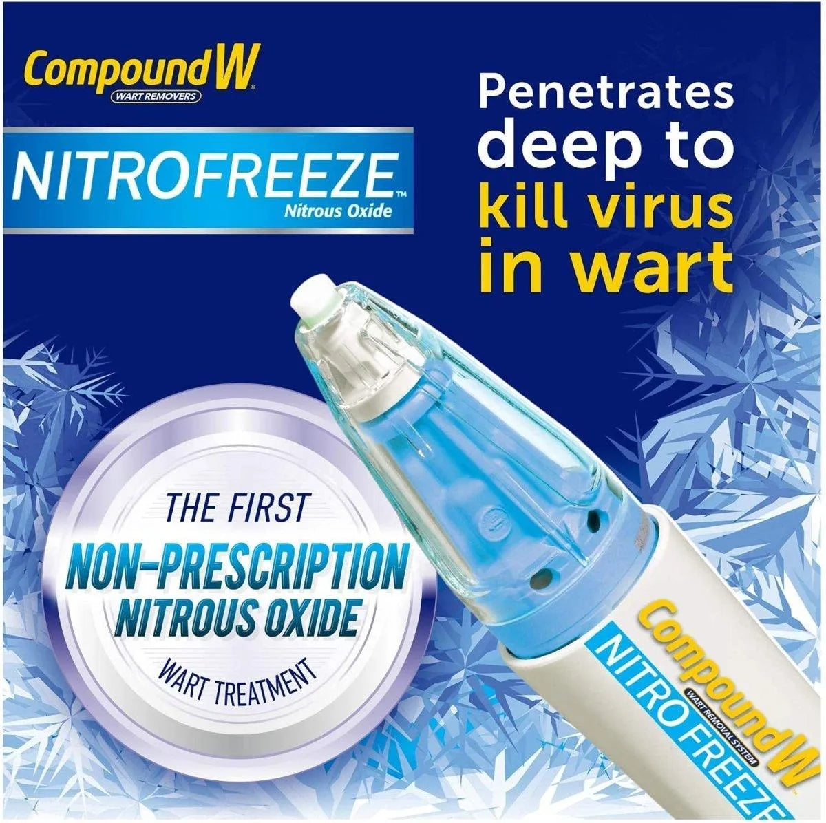 COMPOUND W - Compound W Nitrofreeze Wart Removal 1 Pluma & 5 Puntas Reemplazables - The Red Vitamin MX - Removedor De Verrugas - {{ shop.shopifyCountryName }}