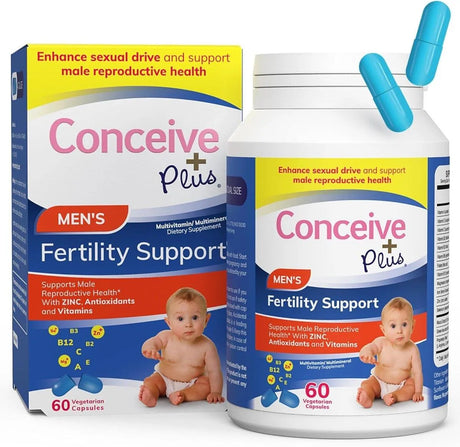 CONCEIVE PLUS - CONCEIVE PLUS Male Fertility Supplement Men's Fertility Support 60 Capsulas - The Red Vitamin MX - Suplementos Alimenticios - {{ shop.shopifyCountryName }}