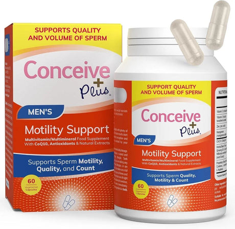 CONCEIVE PLUS - CONCEIVE PLUS Motility Prime Male Fertility Supplement 60 Capsulas - The Red Vitamin MX - Suplementos Alimenticios - {{ shop.shopifyCountryName }}