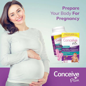 CONCEIVE PLUS - CONCEIVE PLUS Womens Fertility Support 60 Capsulas - The Red Vitamin MX - Suplementos Alimenticios - {{ shop.shopifyCountryName }}