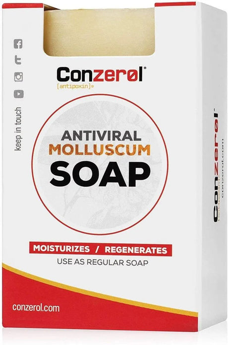 CONZEROL - Conzerol Soap 1 Jabón - The Red Vitamin MX - Tratamiento Molusco Contagioso - {{ shop.shopifyCountryName }}