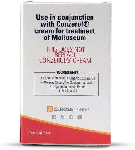 CONZEROL - Conzerol Soap 1 Jabón - The Red Vitamin MX - Tratamiento Molusco Contagioso - {{ shop.shopifyCountryName }}