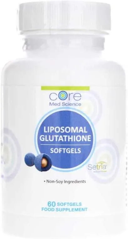 CORE MED SCIENCE - Core Med Science Liposomal Glutathione 500Mg. 60 Capsulas Blandas - The Red Vitamin MX - Suplementos Alimenticios - {{ shop.shopifyCountryName }}