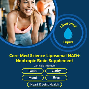 CORE MED SCIENCE - Core Med Science Liposomal NAD Supplement Liquid 120Ml. - The Red Vitamin MX - Suplementos Alimenticios - {{ shop.shopifyCountryName }}