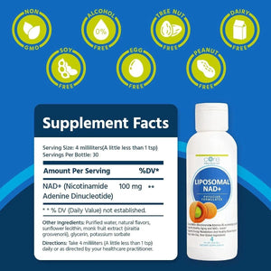 CORE MED SCIENCE - Core Med Science Liposomal NAD Supplement Liquid 120Ml. - The Red Vitamin MX - Suplementos Alimenticios - {{ shop.shopifyCountryName }}