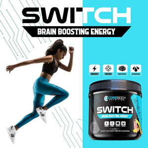 COREBODY NUTRITION - CoreBody Nutrition Switch Brain Boosting Nootropic Energy Supplement 30 Servicios 141.7 Gr. - The Red Vitamin MX - Suplementos Alimenticios - {{ shop.shopifyCountryName }}