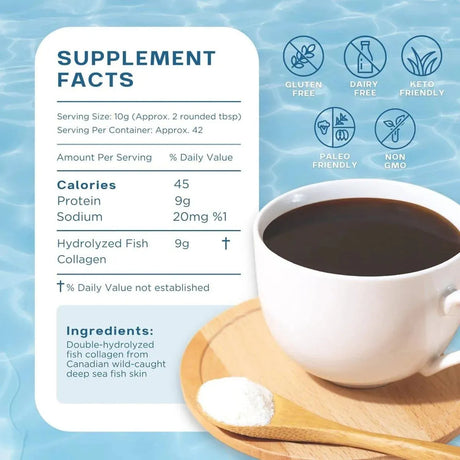 CORREXIKO - Correxiko Hydrolyzed Marine Collagen Peptides Powder Type 1 15Oz. - The Red Vitamin MX - Suplementos Alimenticios - {{ shop.shopifyCountryName }}