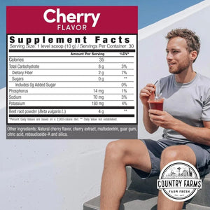 COUNTRY FARMS - Country Farms Bountiful Beets Powder 300Gr. - The Red Vitamin MX - Suplementos Alimenticios - {{ shop.shopifyCountryName }}