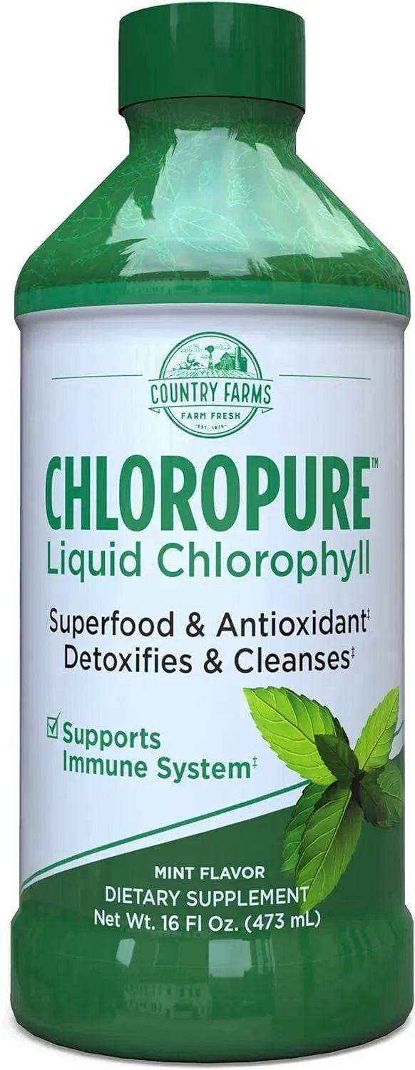 COUNTRY FARMS - Country Farms Chloropure Liquid Chlorophyll 473Ml. - The Red Vitamin MX - Suplementos Alimenticios - {{ shop.shopifyCountryName }}