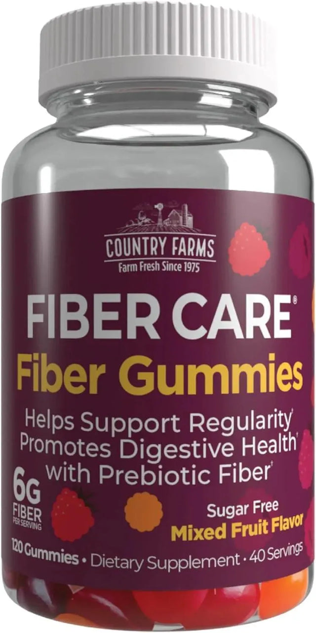 COUNTRY FARMS - Country Farms Fiber Care Prebiotic Gummies 120 Gomitas - The Red Vitamin MX - Suplementos Alimenticios - {{ shop.shopifyCountryName }}