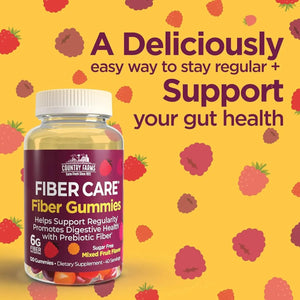 COUNTRY FARMS - Country Farms Fiber Care Prebiotic Gummies 120 Gomitas - The Red Vitamin MX - Suplementos Alimenticios - {{ shop.shopifyCountryName }}