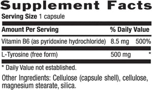 COUNTRY LIFE - Country Life L-Tyrosine 500Mg. 100 Capsulas - The Red Vitamin MX - Suplementos Alimenticios - {{ shop.shopifyCountryName }}