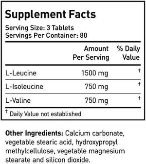 CRAZY MUSCLE - Crazy Muscle 1000Mg. BCAA 120 Tabletas - The Red Vitamin MX - Suplementos Alimenticios - {{ shop.shopifyCountryName }}