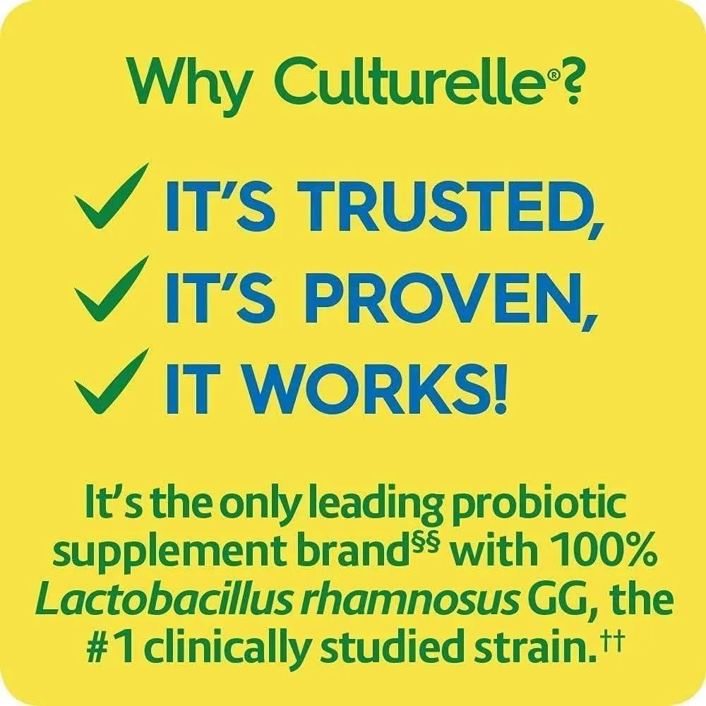 CULTURELLE - Culturelle Health & Wellness Daily Probiotic 30 Capsulas - The Red Vitamin MX - Suplementos Alimenticios - {{ shop.shopifyCountryName }}