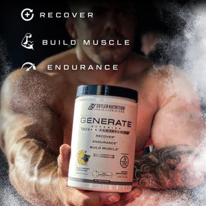 CUTLER NUTRITION - Cutler Nutrition Generate EAA and BCAA Powder BlackBerry Lemonade 30 Servicios 330Gr. - The Red Vitamin MX - Suplementos Alimenticios - {{ shop.shopifyCountryName }}