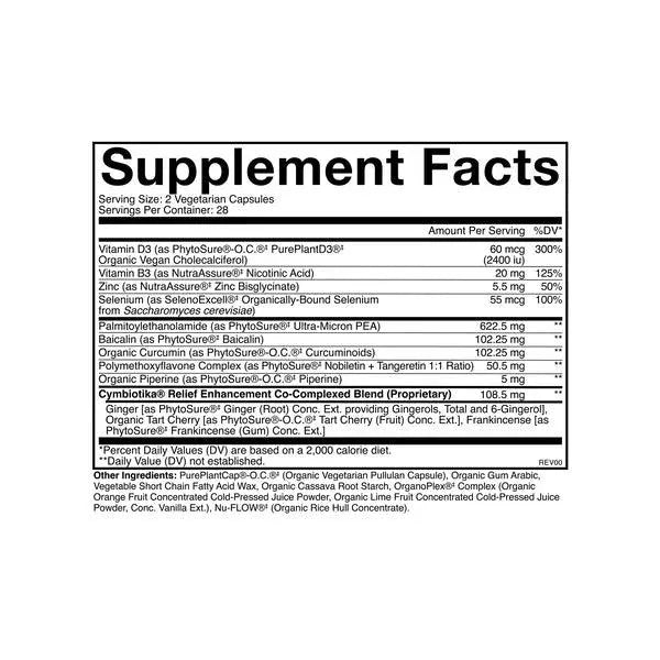 CYMBIOTIKA - Cymbiotika Inflammatory Health 56 Capsulas - The Red Vitamin MX - Suplementos Alimenticios - {{ shop.shopifyCountryName }}