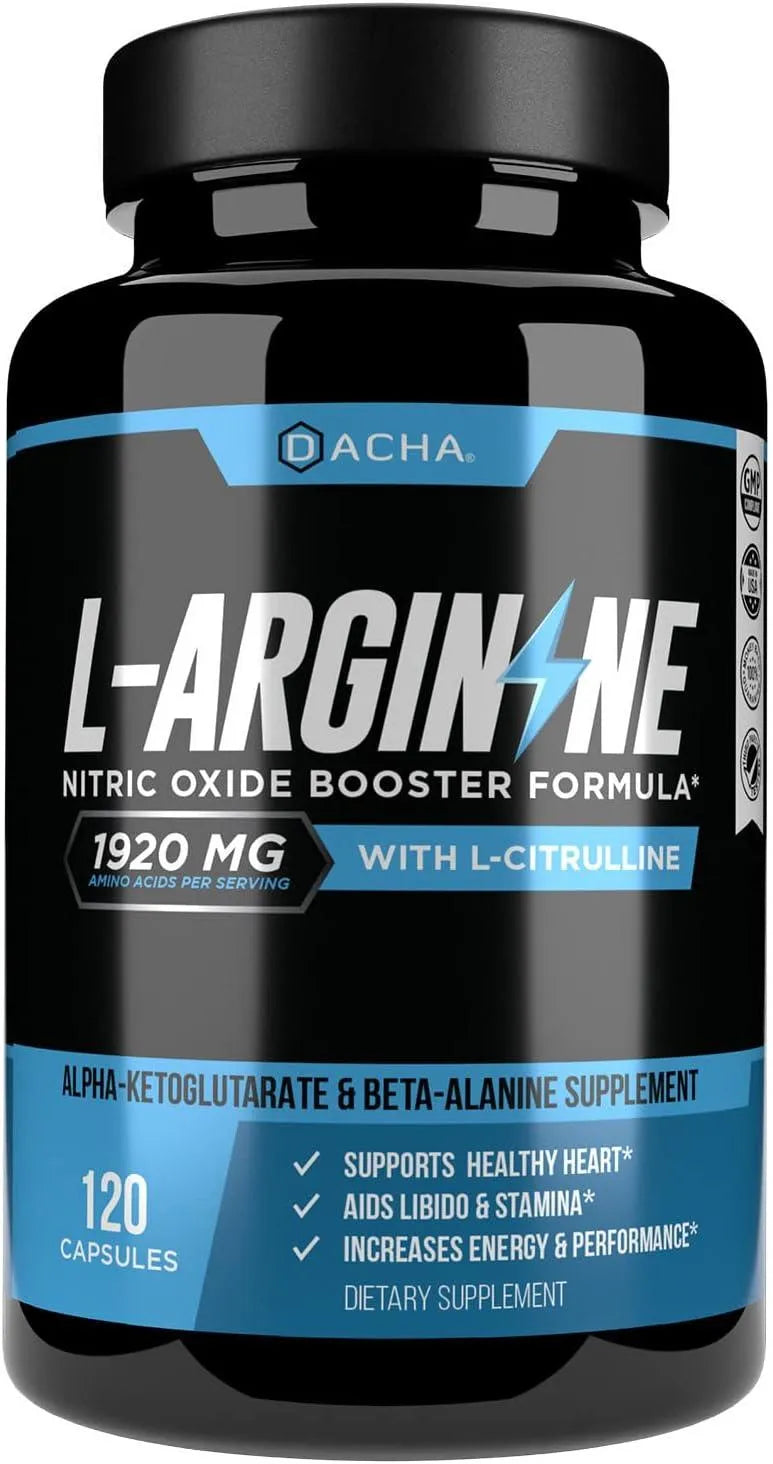 DACHA - DACHA Premium L Arginine 1920Mg. 120 Capsulas - The Red Vitamin MX - Suplementos Alimenticios - {{ shop.shopifyCountryName }}