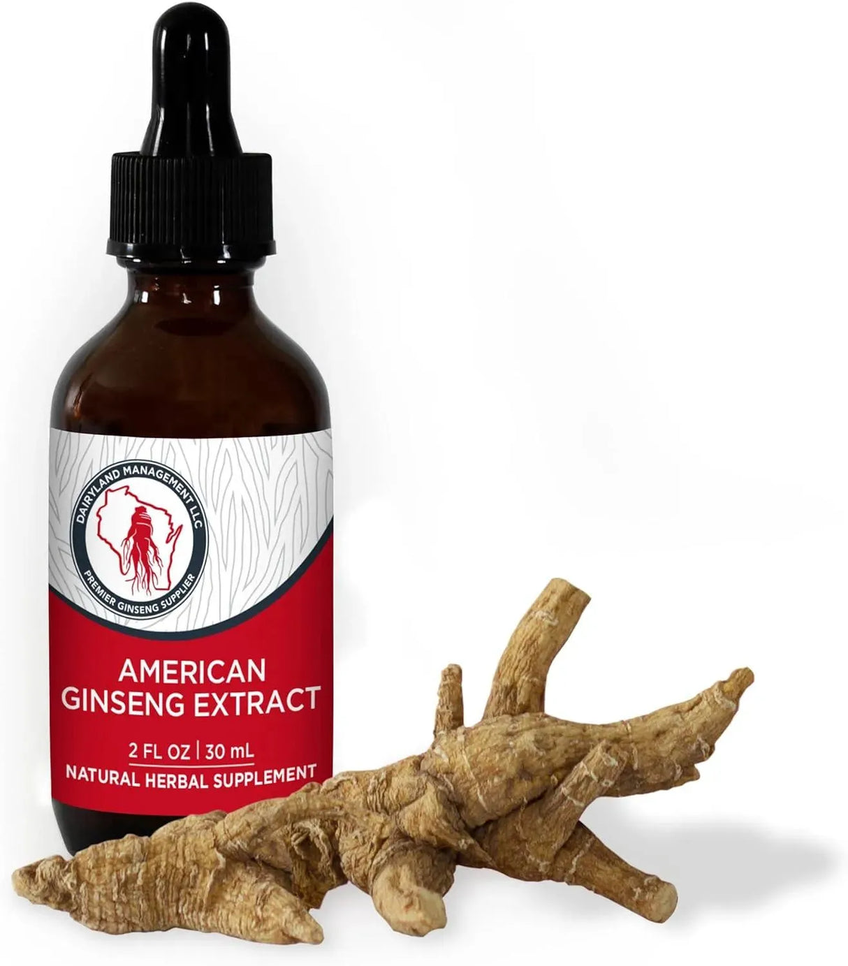 DAIRYLAND - Dairyland American Ginseng Extract 2 Fl.Oz. - The Red Vitamin MX - Suplementos Alimenticios - {{ shop.shopifyCountryName }}