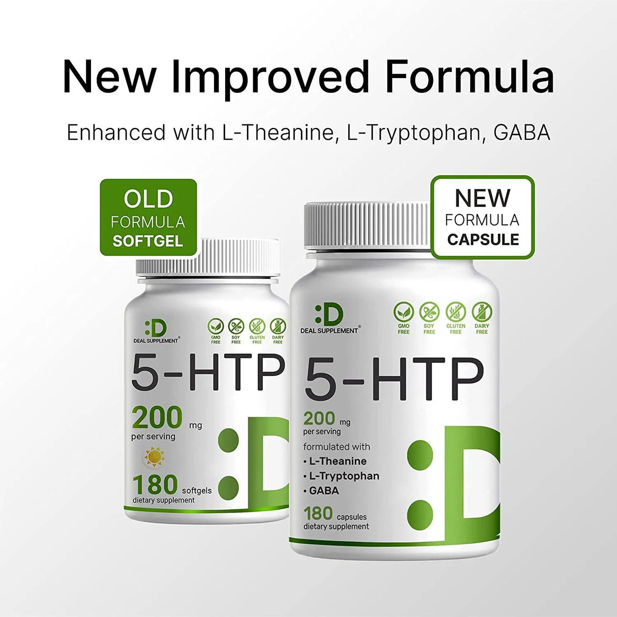 DEAL SUPPLEMENT - Deal Supplement 5-HTP 200Mg. 180 Capsulas - The Red Vitamin MX - Suplementos Alimenticios - {{ shop.shopifyCountryName }}