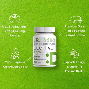 DEAL SUPPLEMENT - Deal Supplement Beef Liver 4500Mg. 300 Capsulas - The Red Vitamin MX - Suplementos Alimenticios - {{ shop.shopifyCountryName }}