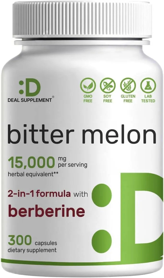 DEAL SUPPLEMENT - Deal Supplement Bitter Melon 15,000Mg. 300 Capsulas - The Red Vitamin MX - Suplementos Alimenticios - {{ shop.shopifyCountryName }}