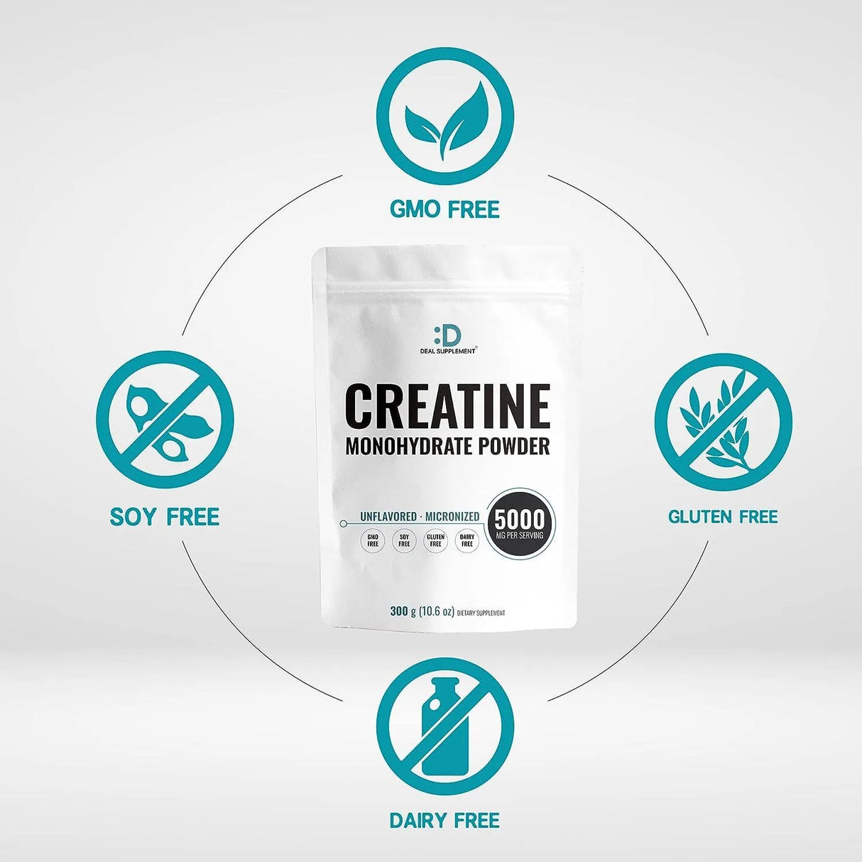 DEAL SUPPLEMENT - Deal Supplement Creatine Monohydrate Powder 60 Servicios 300Gr. - The Red Vitamin MX - Suplementos Alimenticios - {{ shop.shopifyCountryName }}