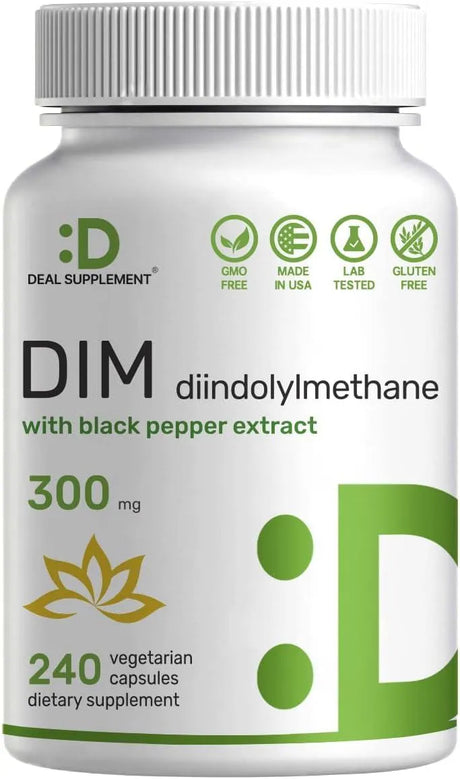 DEAL SUPPLEMENT - Deal Supplement DIM 300Mg. 240 Capsulas - The Red Vitamin MX - Suplementos Alimenticios - {{ shop.shopifyCountryName }}