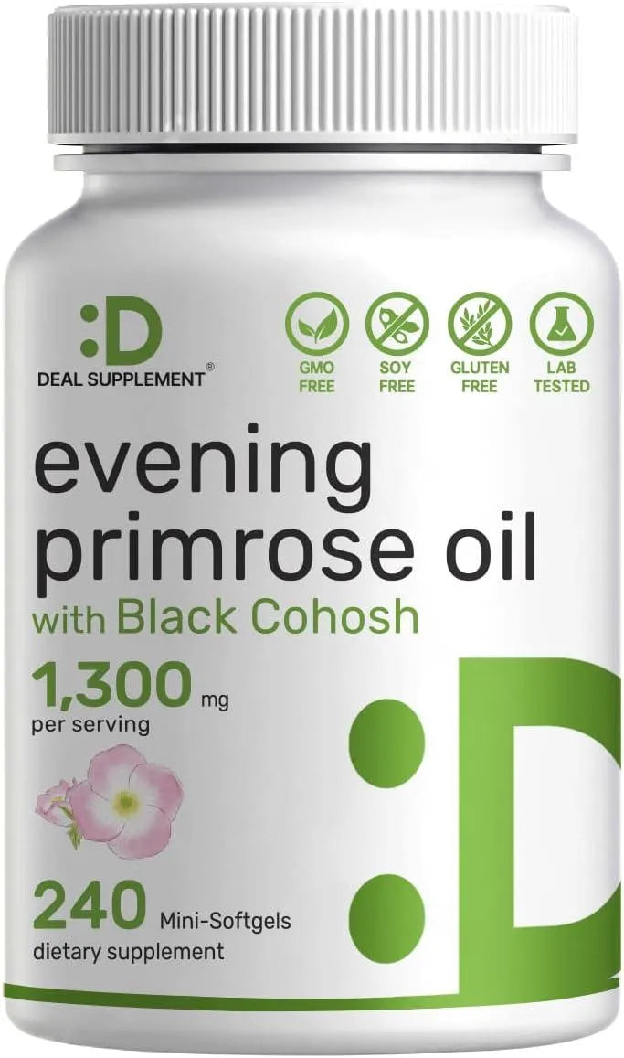 DEAL SUPPLEMENT - Deal Supplement Evening Primrose Oil 1300Mg. 240 Capsulas Blandas - The Red Vitamin MX - Suplementos Alimenticios - {{ shop.shopifyCountryName }}