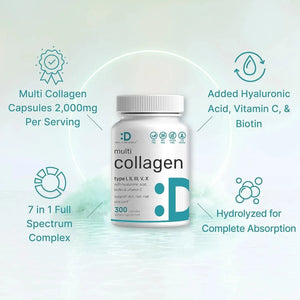 DEAL SUPPLEMENT - Deal Supplement Multi-Collagen 300 Capsulas - The Red Vitamin MX - Suplementos Alimenticios - {{ shop.shopifyCountryName }}