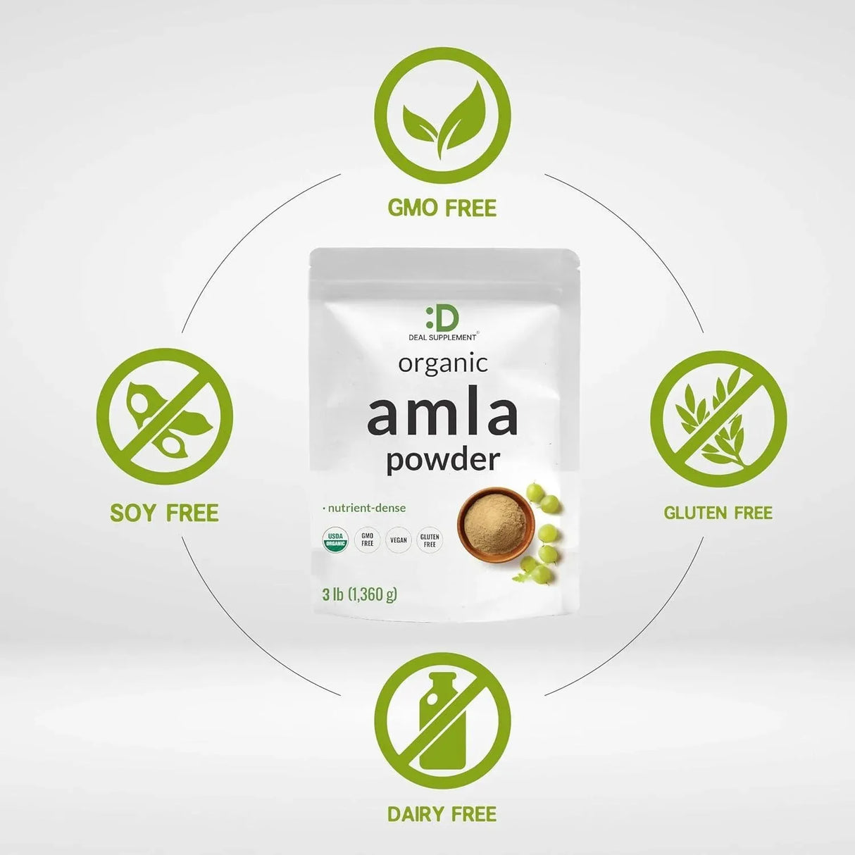 DEAL SUPPLEMENT - Deal Supplement Organic Indian Amla Powder 1,360Gr. - The Red Vitamin MX - Suplementos Alimenticios - {{ shop.shopifyCountryName }}