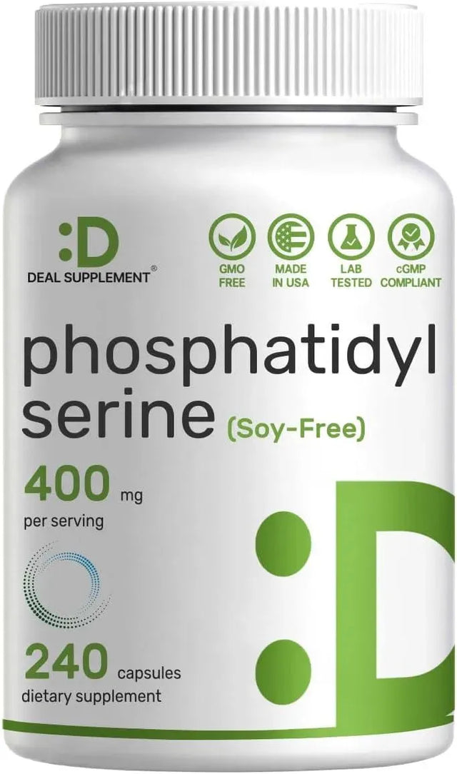 DEAL SUPPLEMENT - Deal Supplement Phosphatidylserine 400Mg. 240 Capsulas - The Red Vitamin MX - Suplementos Alimenticios - {{ shop.shopifyCountryName }}