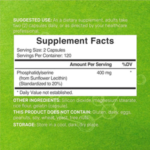 DEAL SUPPLEMENT - Deal Supplement Phosphatidylserine 400Mg. 240 Capsulas - The Red Vitamin MX - Suplementos Alimenticios - {{ shop.shopifyCountryName }}