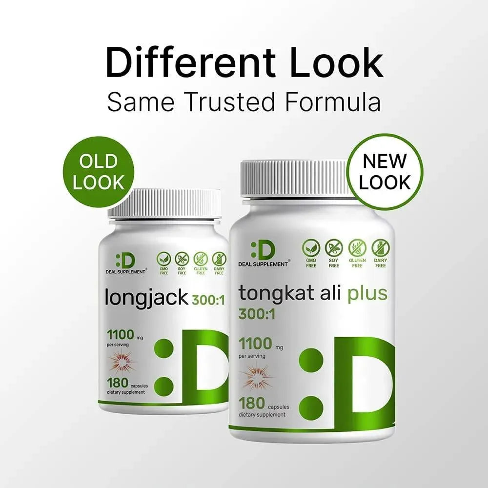 DEAL SUPPLEMENT - Deal Supplement Tongkat Ali Extract 300:1 1100Mg. 180 Capsulas - The Red Vitamin MX - Suplementos Alimenticios - {{ shop.shopifyCountryName }}