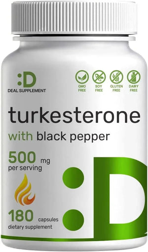 DEAL SUPPLEMENT - Deal Supplement Turkesterone 500Mg. 180 Capsulas - The Red Vitamin MX - Suplementos Alimenticios - {{ shop.shopifyCountryName }}