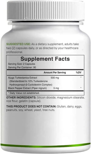 DEAL SUPPLEMENT - Deal Supplement Turkesterone 500Mg. 180 Capsulas - The Red Vitamin MX - Suplementos Alimenticios - {{ shop.shopifyCountryName }}