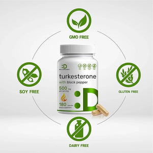 DEAL SUPPLEMENT - Deal Supplement Turkesterone 500Mg. 180 Capsulas - The Red Vitamin MX - Suplementos Alimenticios - {{ shop.shopifyCountryName }}