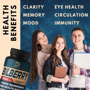 DEDICAD - DEDICAD 10in1 Bilberry Extract for Eyes 90 Capsulas - The Red Vitamin MX - Suplementos Alimenticios - {{ shop.shopifyCountryName }}