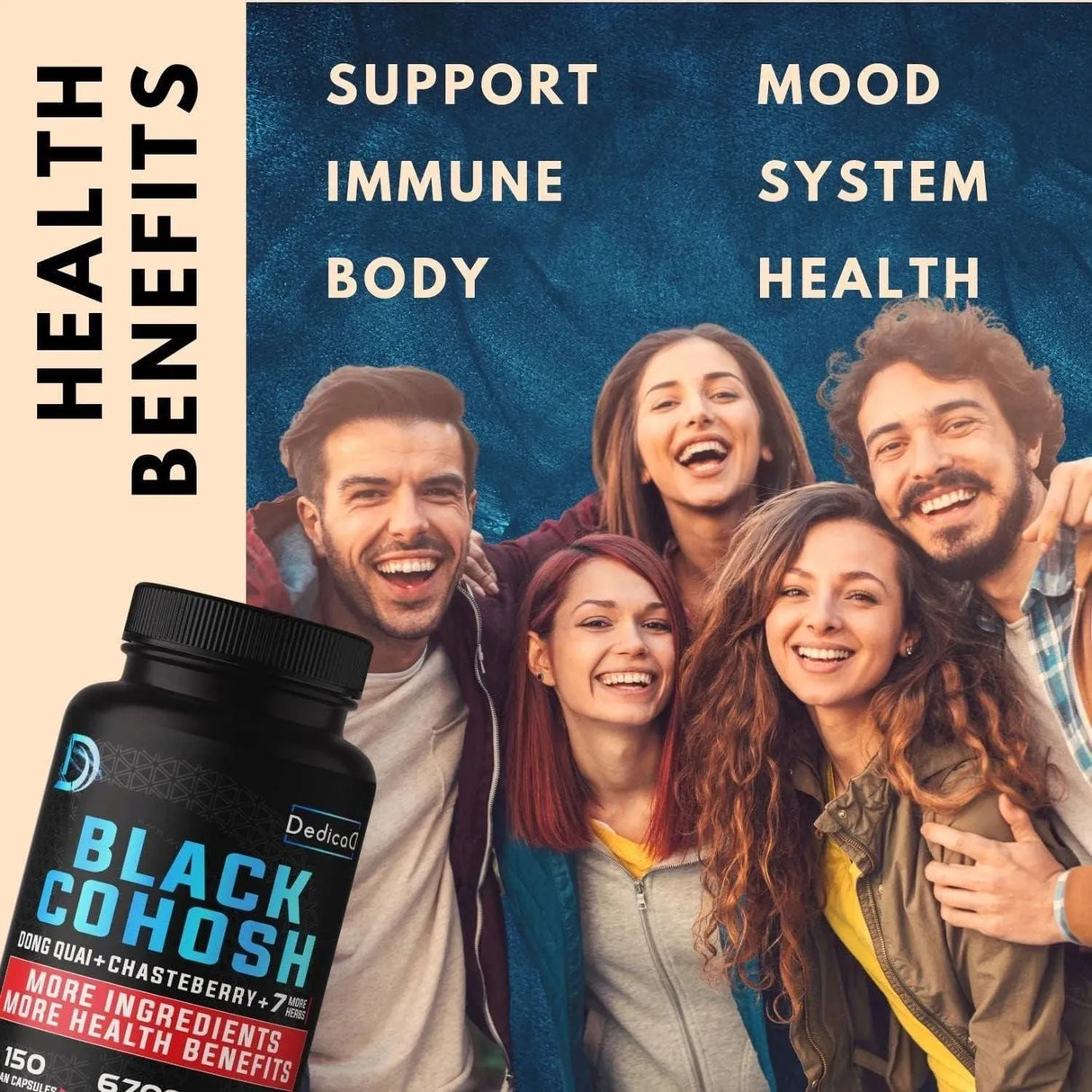 DEDICAD - Dedicad 12in1 Black Cohosh 150 Capsulas - The Red Vitamin MX - Suplementos Alimenticios - {{ shop.shopifyCountryName }}