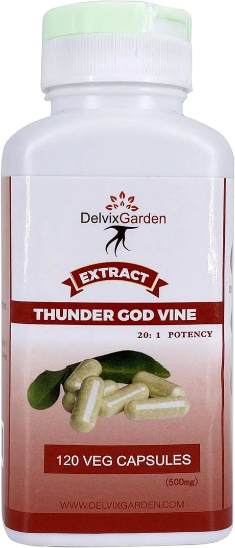 DELVIX GARDEN - Delvix Garden Thunder God Vine Extract 500Mg. 120 Capsulas - The Red Vitamin MX - Suplementos Alimenticios - {{ shop.shopifyCountryName }}