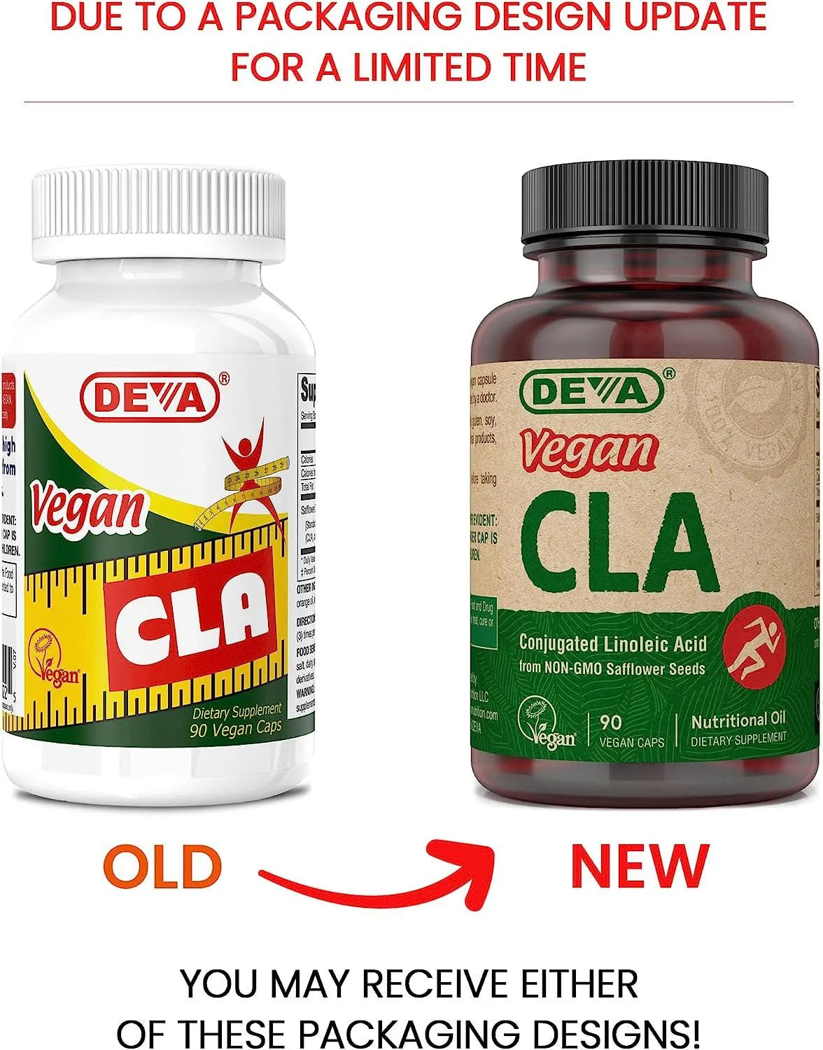 DEVA - Deva Vegan CLA 90 Capsulas - The Red Vitamin MX - Suplementos Alimenticios - {{ shop.shopifyCountryName }}