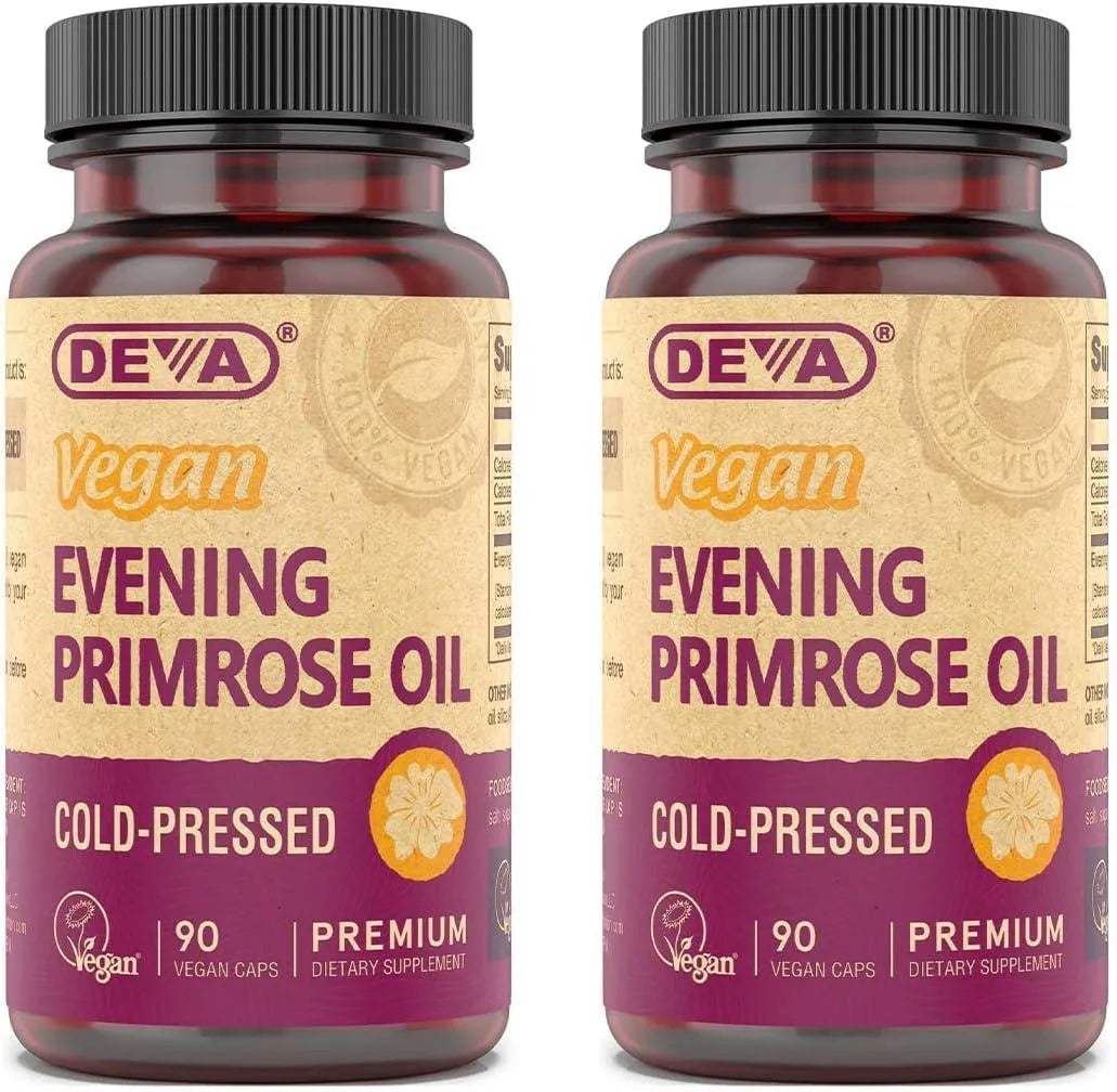 DEVA - Deva Vegan Evening Primrose Oil 180 Capsulas - The Red Vitamin MX - Suplementos Alimenticios - {{ shop.shopifyCountryName }}