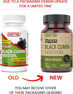 DEVA - DEVA Vegan Nutrition Black Cumin Seed Oil 90 Capsulas 2 Pack - The Red Vitamin MX - Suplementos Alimenticios - {{ shop.shopifyCountryName }}