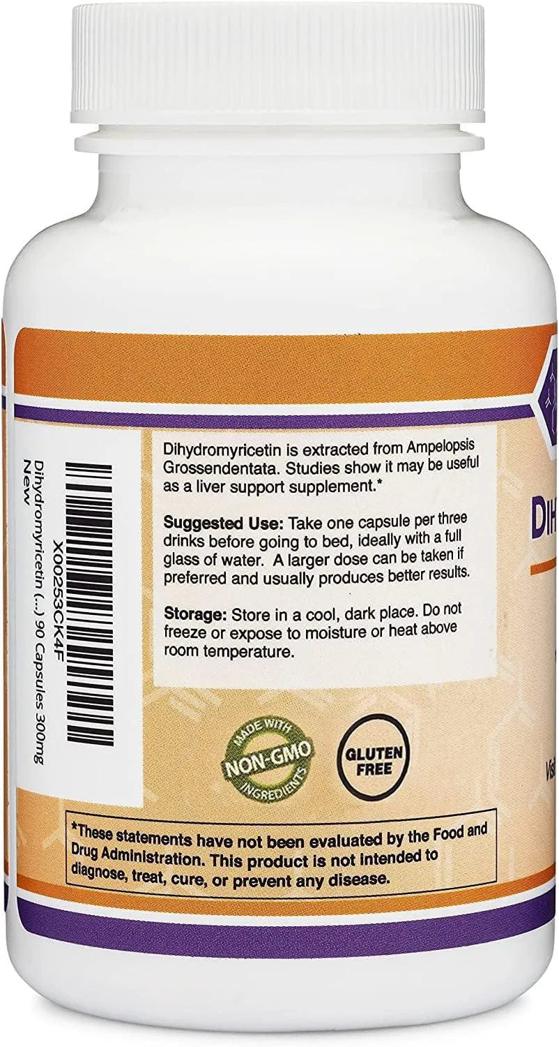 DHM DEPOT - DHM Depot Dihydromyricetin 300Mg. 90 Capsulas - The Red Vitamin MX - Suplementos Alimenticios - {{ shop.shopifyCountryName }}