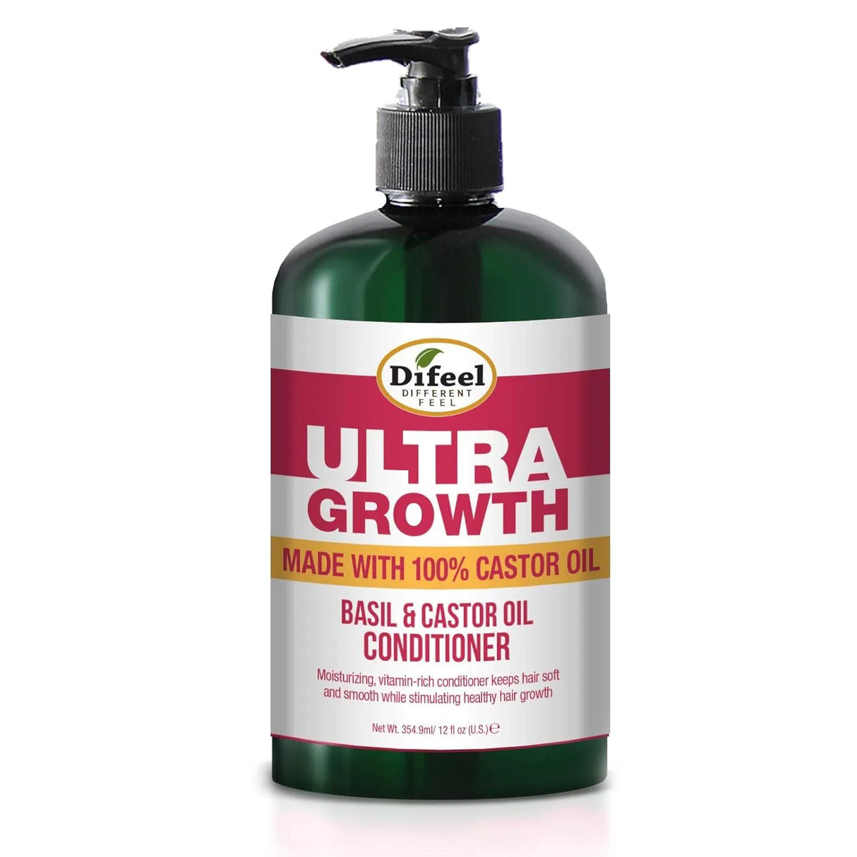 DIFEEL - Difeel Ultra Growth Basil & Castor Oil Pro Growth Conditioner 354.9Ml. - The Red Vitamin MX - Acondicionador Para Cabello - {{ shop.shopifyCountryName }}