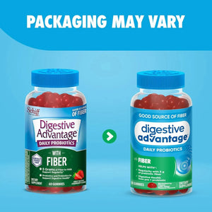 DIGESTIVE ADVANTAGE - Digestive Advantage Prebiotic Fiber 60 Gomitas - The Red Vitamin MX - Suplementos Alimenticios - {{ shop.shopifyCountryName }}