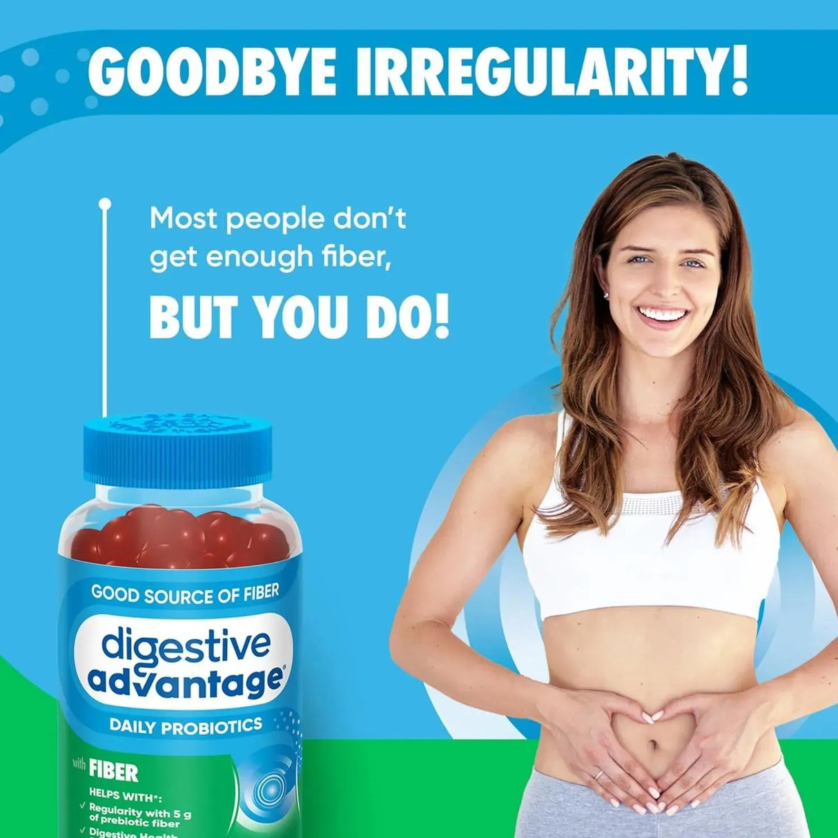 DIGESTIVE ADVANTAGE - Digestive Advantage Prebiotic Fiber 60 Gomitas - The Red Vitamin MX - Suplementos Alimenticios - {{ shop.shopifyCountryName }}