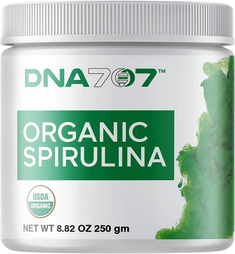 DNA707 - DNA707 Premium Organic Spirulina Powder 250Gr. - The Red Vitamin MX - Suplementos Alimenticios - {{ shop.shopifyCountryName }}