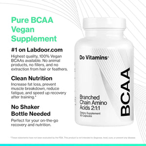 DO IT VITAMINS - Do Vitamins Branched Chain Amino Acids 2:1:1 90 Capsulas - The Red Vitamin MX - Suplementos Alimenticios - {{ shop.shopifyCountryName }}